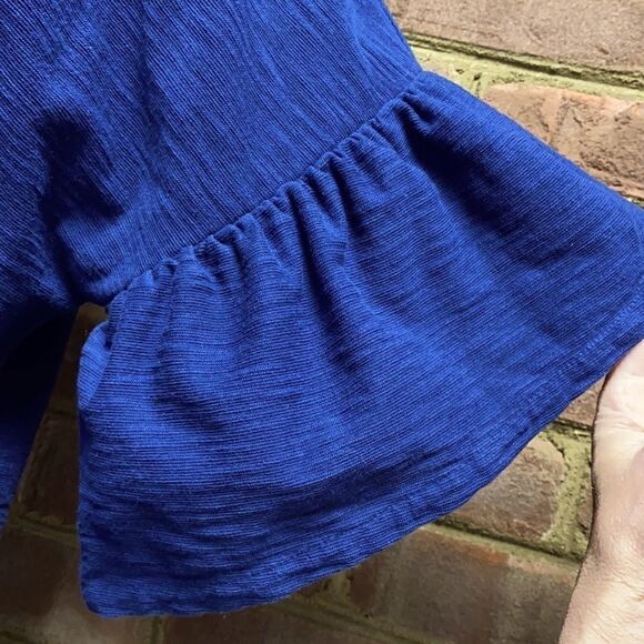 Vineyard Vines Navy Flutter Sleeve Dress Size XS - Picture 5 of 8